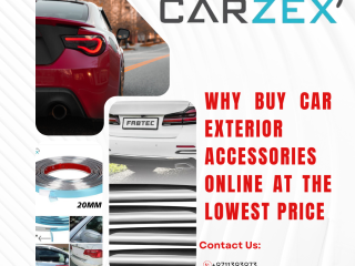 Why Buy Car Exterior Accessories Online at the Lowest Price?