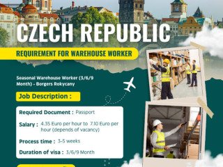 Czech  Republic Requirement For Warehouse Worker