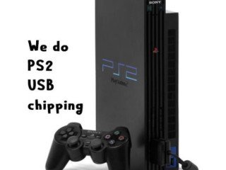 We do PlayStation 2 {PS2} USB chipping