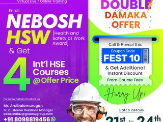 Join NEBOSH HSW in Chennai