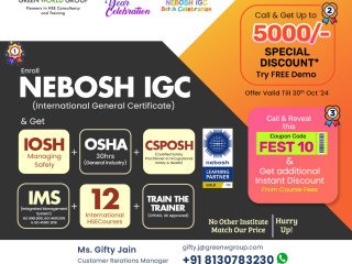 Supercharge your career with Nebosh IGC Training in Delhi