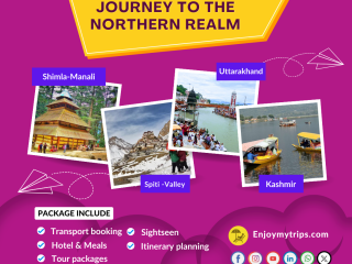 Explore with the Top Travel Agency in North India by Enjoymytrips