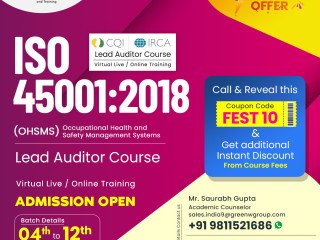 ISO 45001 Double Dhamaka Offer in Chandigarh