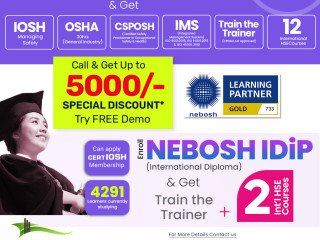 Festive offers on Nebosh Courses in Gurgaon