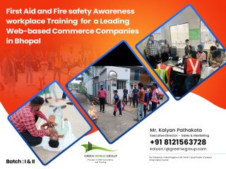 First Aid and Fire Safety Workplace Training in Bhopal