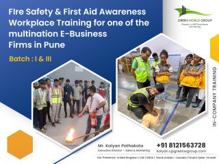 Fire Safety and First Aid Workplace Training in Pune