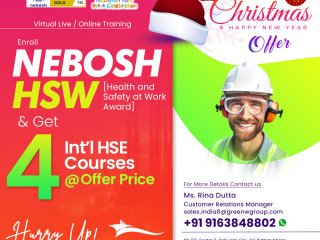 Nebosh HSW Christmas Offer in Kolkata