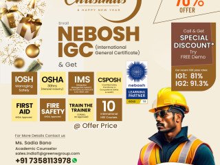 Nebosh IGC Christmas Offer in Bangalore