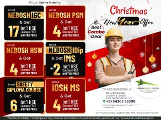 Christmas & New Year Offers on Safety Courses in Lucknow