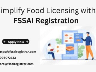 Simplify Food Licensing with FSSAI Registration