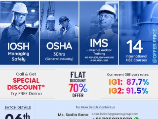 Nebosh IGC New Year Offer in Bangalore