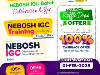 Nebosh IGC 1800th Batch Celebration Offer in Kochi