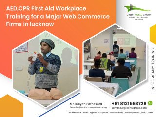 AED, CPR First Aid Workplace Training in Lucknow