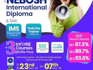 NEBOSH IDIP Course in Erode