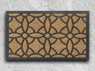 Rubber and coir doormat outdoor exporter