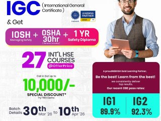 NEBOSH IGC Training in Ariyalur