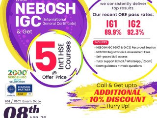 Advance Your Safety Career with NEBOSH IGC E-Learning in Chennai!