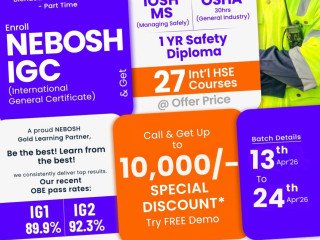 Vishu Special Offer – NEBOSH IGC Course in Kollam