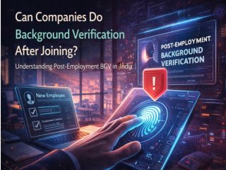 Can Companies Do Background Verification After Joining