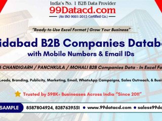 Get Verified List of Companies in Faridabad- B2B Database