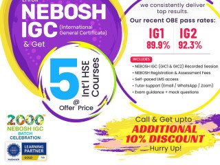 NEBOSH IGC E-Learning Course in Visakhapatnam