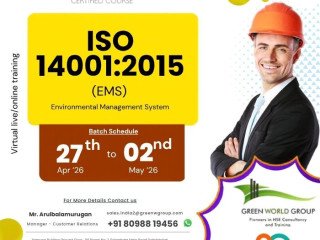 ISO 14001:2015 Course in Chennai (EMS)
