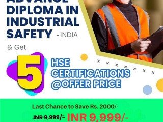 Advanced Diploma in Industrial Safety (ADIS) Course in New Delhi