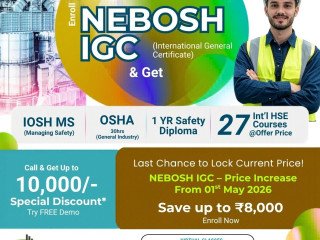 NEBOSH IGC course in Ahmednagar