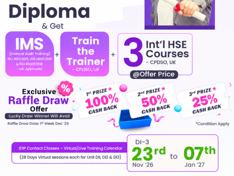 nebosh-idip-course-in-lucknow-special-diwali-offer