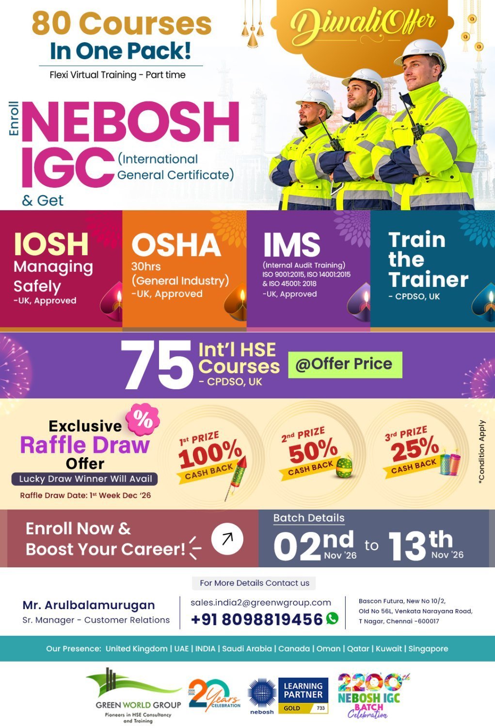 nebosh-igc-course-in-chennai-special-diwali-offer-big-0