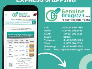 Get Cyclosporine Online - Express Shipping