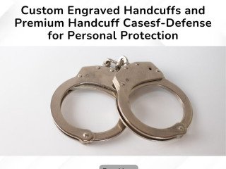 Custom Engraved Handcuffs and Premium Handcuff Cases – ASP USA