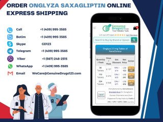 Order Onglyza Saxagliptin Online - Express Shipping