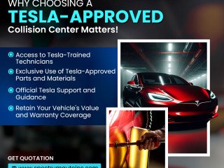 Top Tesla Approved Collision Center- Carstar Spectrum Auto