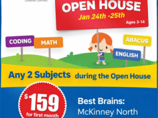 Best Brains McKinney North Open House | Coding, Math, Abacus & English