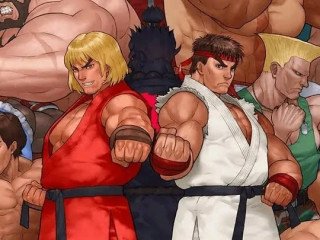 STREET FIGHTER Laptop  Desktop Computer Game.