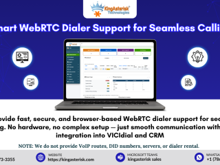 Smart WebRTC Dialer Support for Seamless Calling